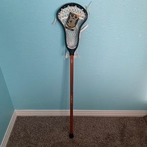 NWOT Brine CLUTCH TRIUMPH Mens / Boys Lacrosse Stick - Orange/White/Black